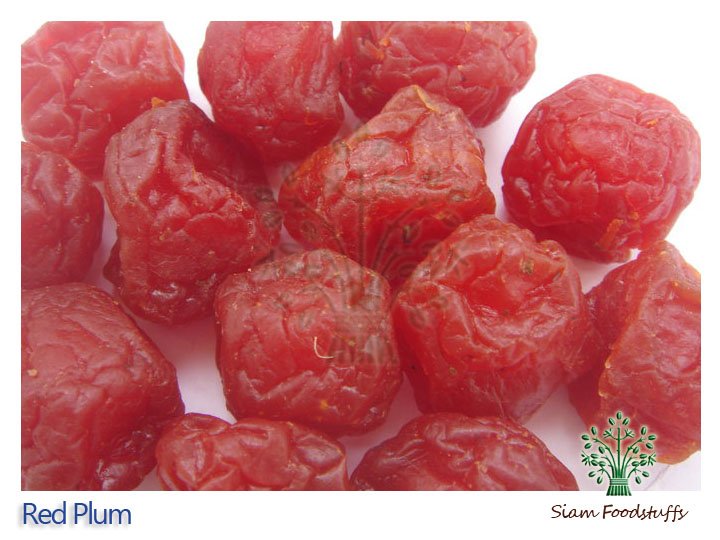 Dry Red Plum with Seed